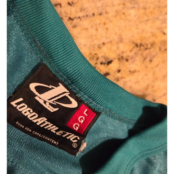 Vintage Logo Athletic Miami Dolphins Zach Thomas #54 Football NFL Jersey Sz L - Picture 11 of 16